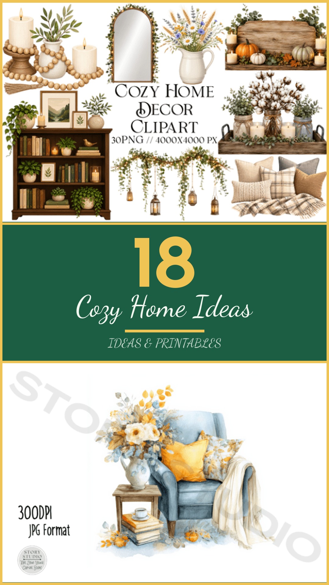 18 Cozy Home Ideas
